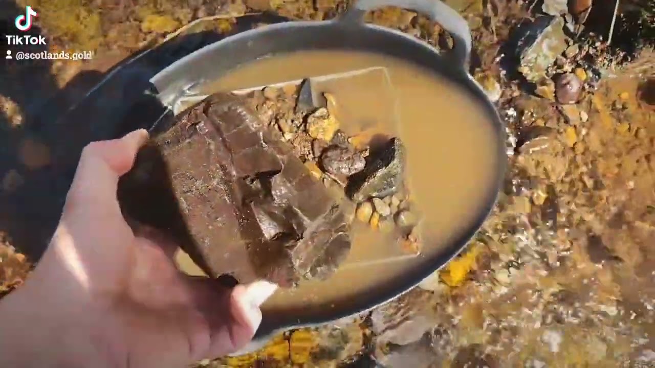 How to pan for Gold properly in Scotland