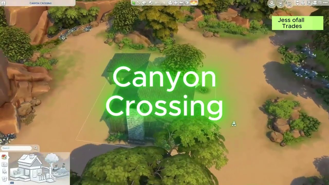 The Sims 4: Transform Tuesday- Canyon Crossing
