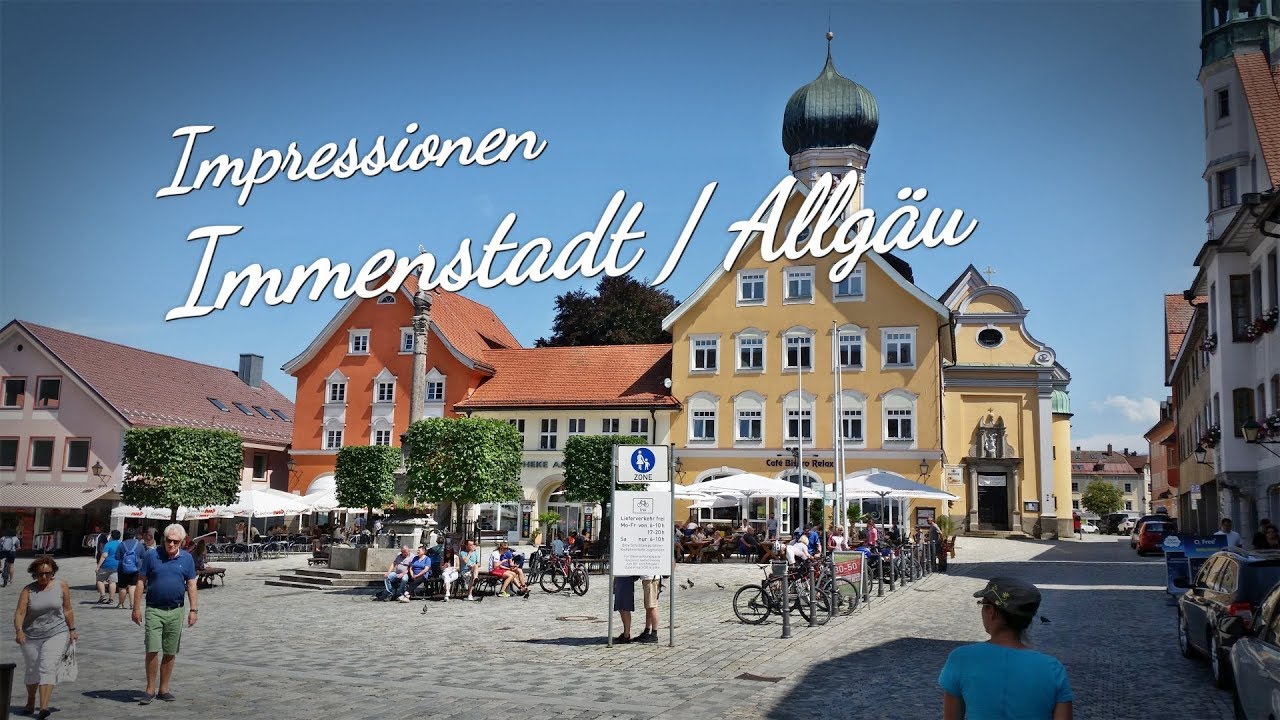 Amazing City / Impressionen Immenstadt / Allgäu / Sommer / Eine saubere, gepflegte City!