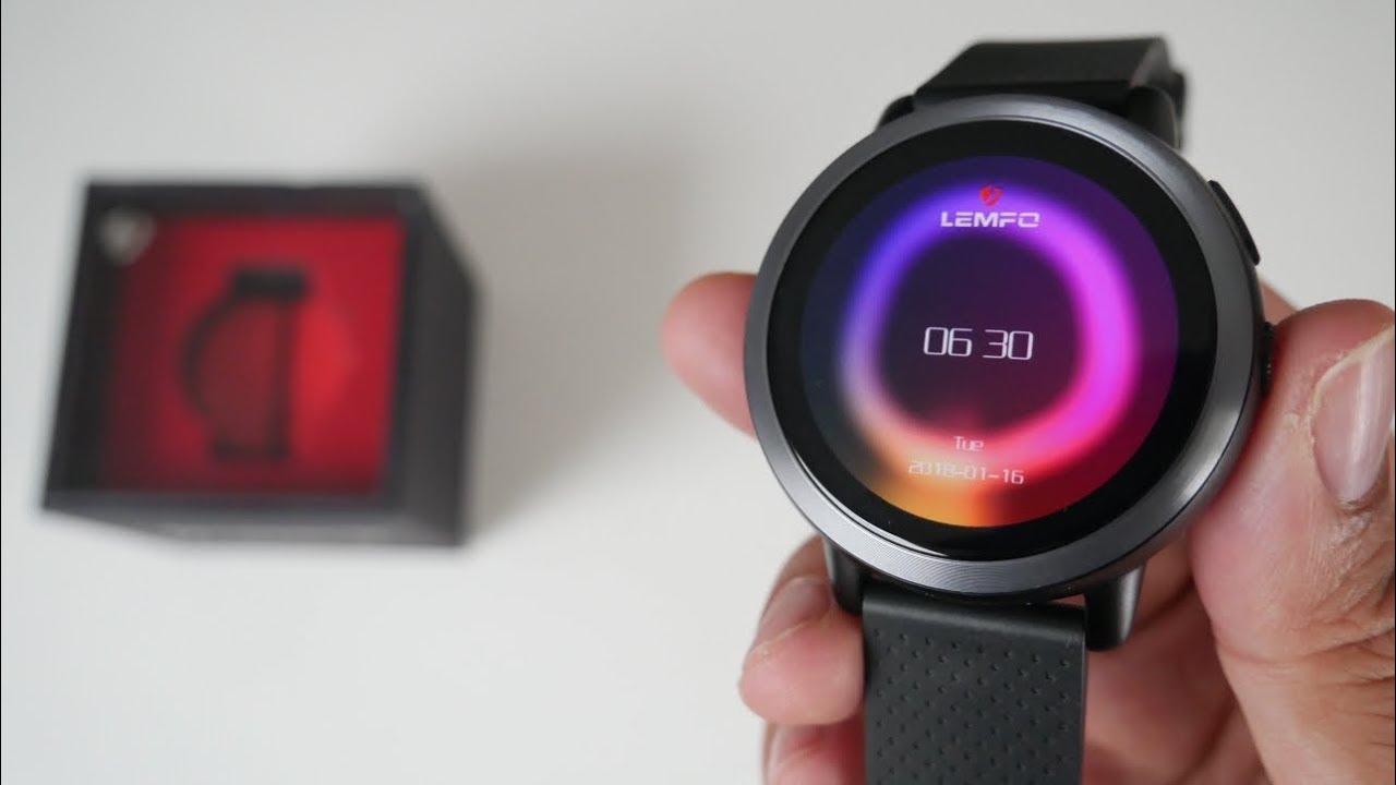 Powerful LEMFO LEM 8 Android 7.1 Smartwatch  - 1.39