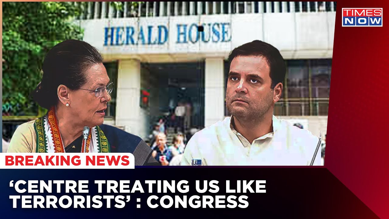 ED Seals 'Young India Office', Congress Accuses Government Of Being Treated Like Terrorists