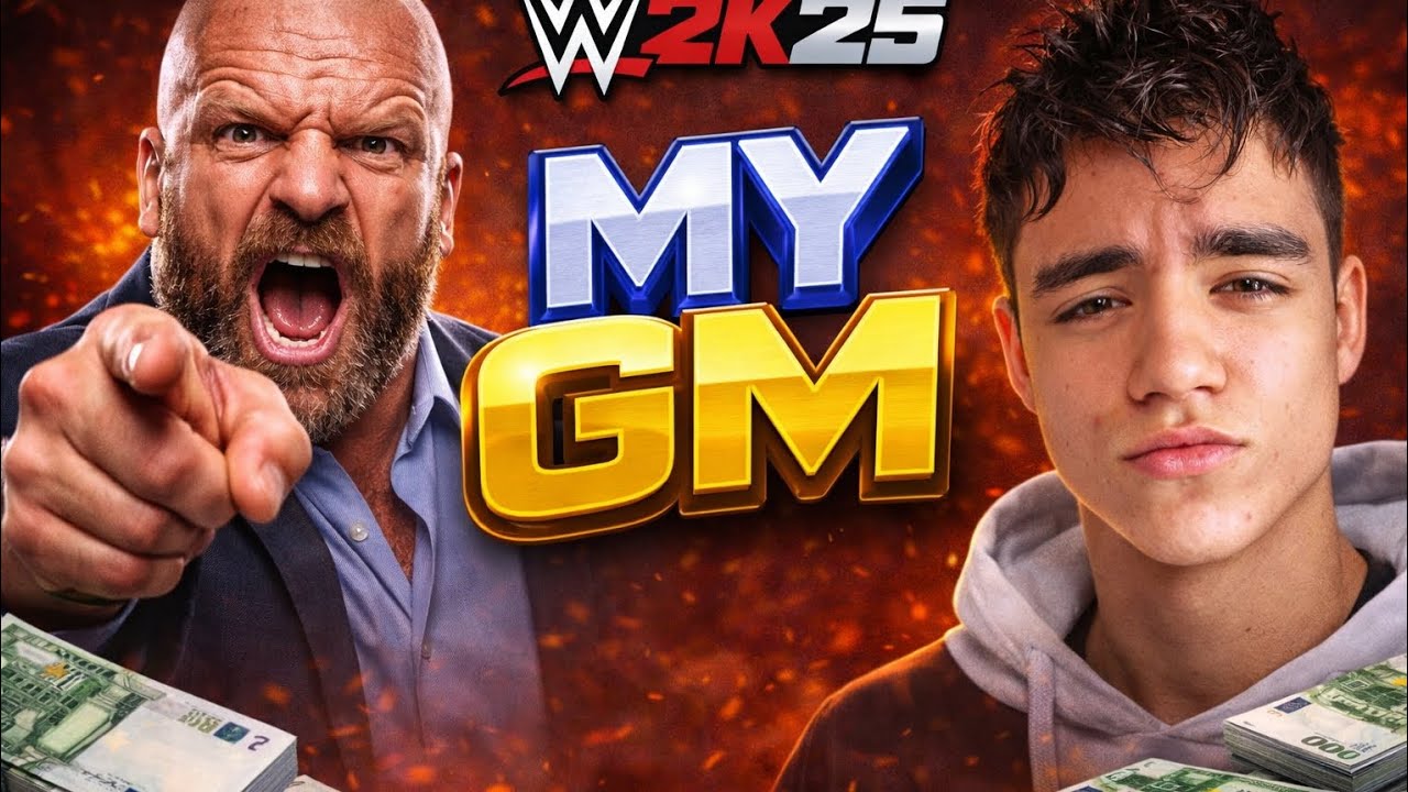 Cel mai NEBUN meci pe cariera MY GM în WWE2K25!!(Ep.1)