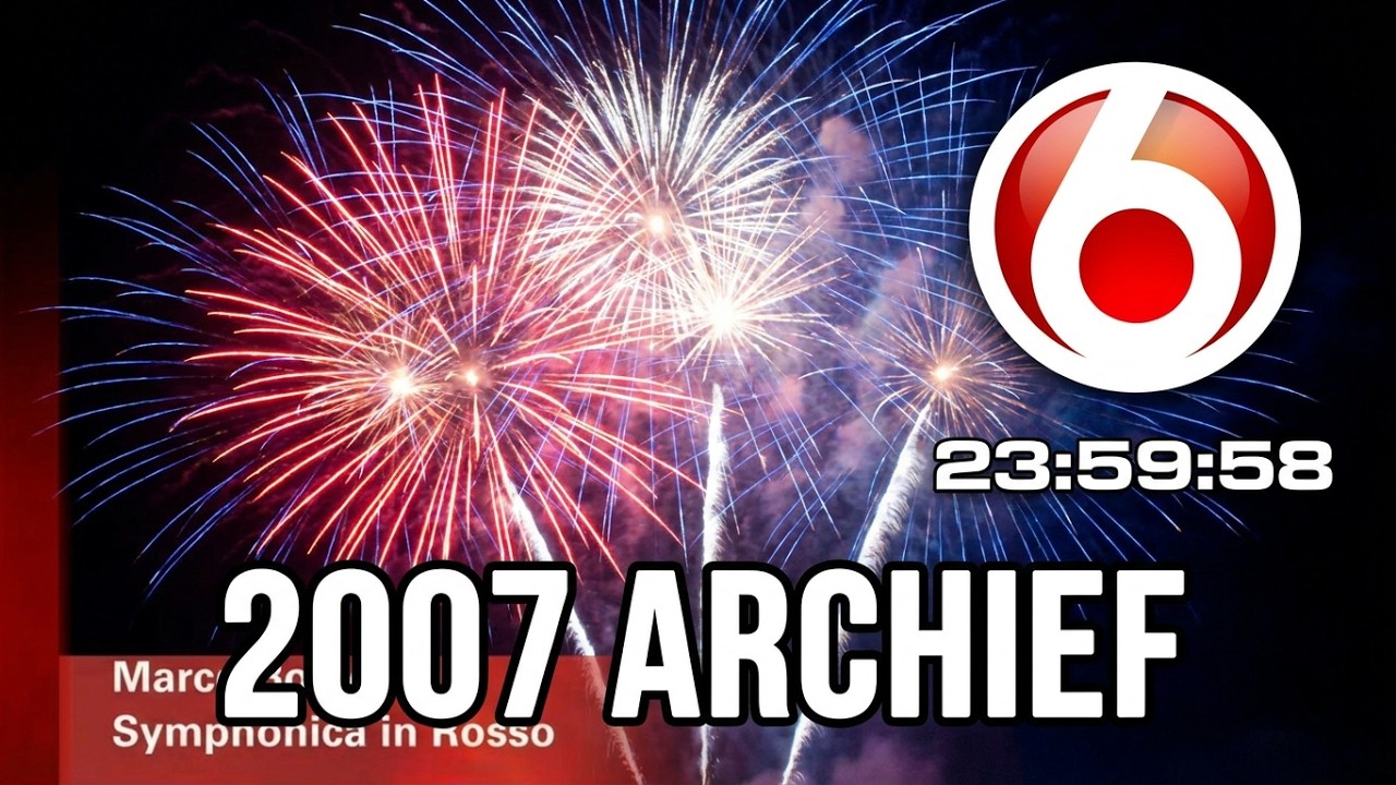 SBS6 1 januari 2007 Jaarwisseling en Reclameblok