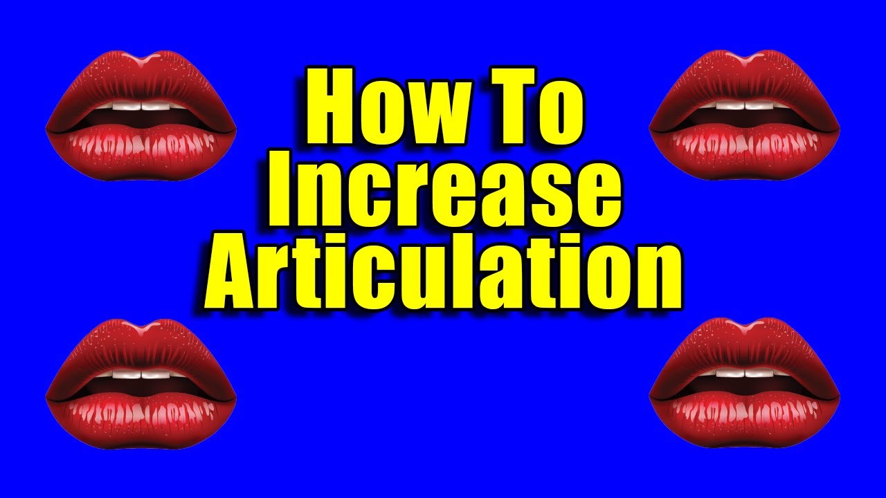 How To Increase Articulation With Image Streaming