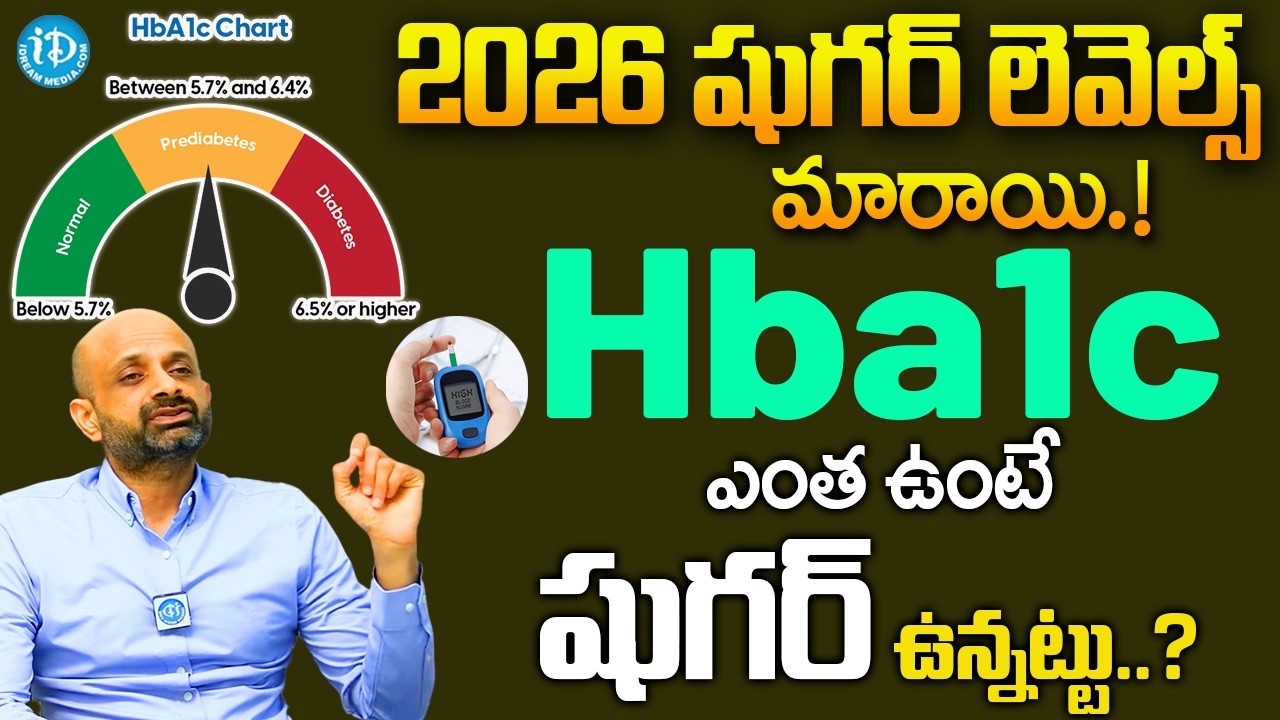 2026 షుగర్ లెవెల్స్ మారాయి.! | Blood Sugar Level Test Normal Range Before and After Fasting