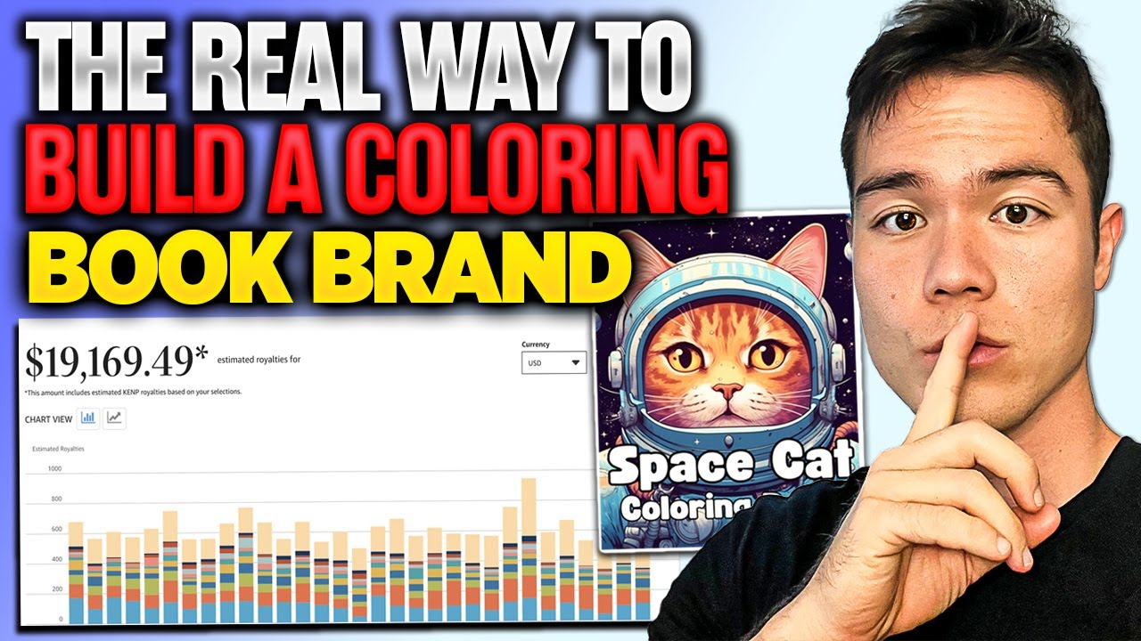 The CORRECT WAY to Publish Coloring Books on Amazon KDP