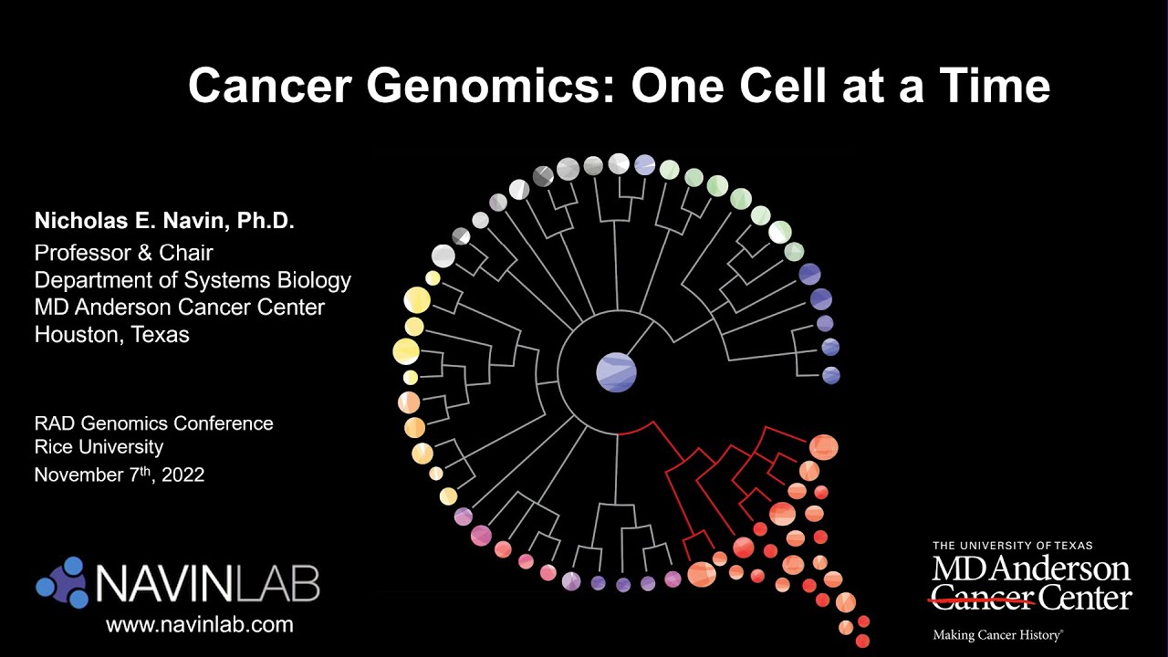 Nicholas Navin: Cancer Genomics: One Cell at a Time
