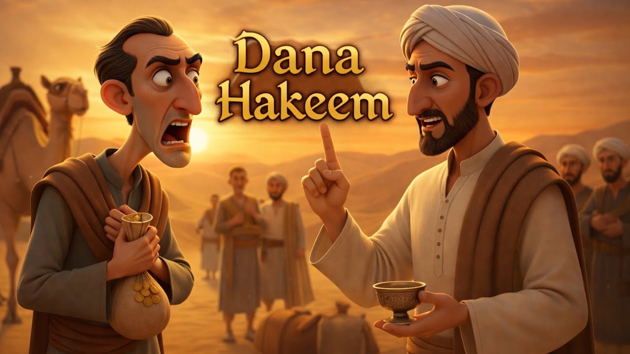 Dana Hakeem | Moral Story in Urdu | 5 Class  Lesson 