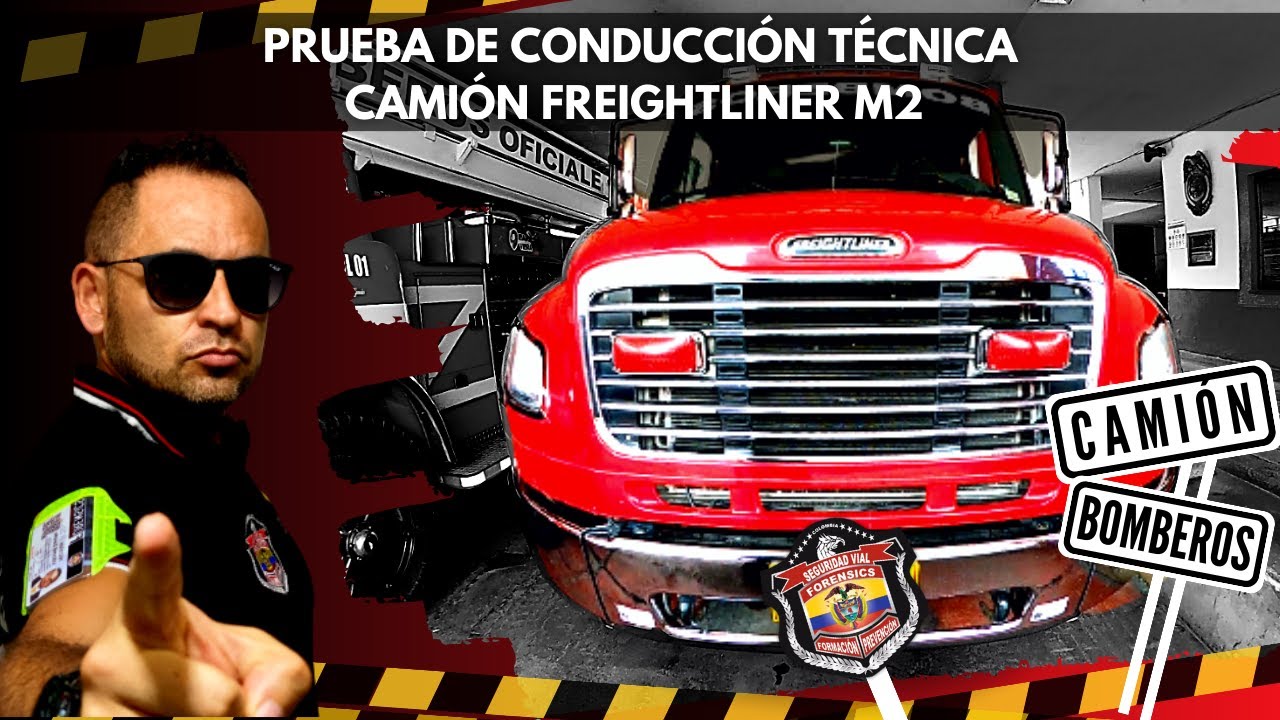 #Freightliner M2 🚒👨🏽 🚒😱 Prueba de conducción técnica😬🚨#Camion de #Bomberos #International 🚒👨