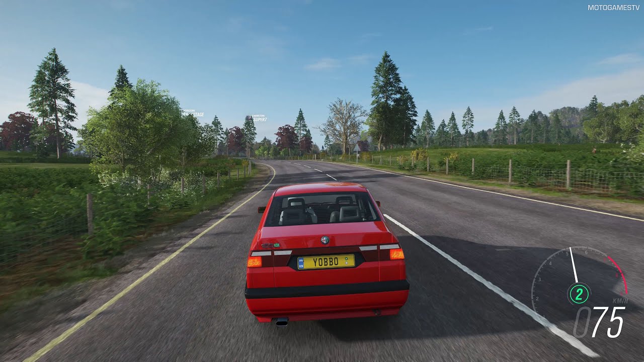 Forza Horizon 4 - 1992 Alfa Romeo 155 Q4 Gameplay [Xbox Series X 4K 60FPS]