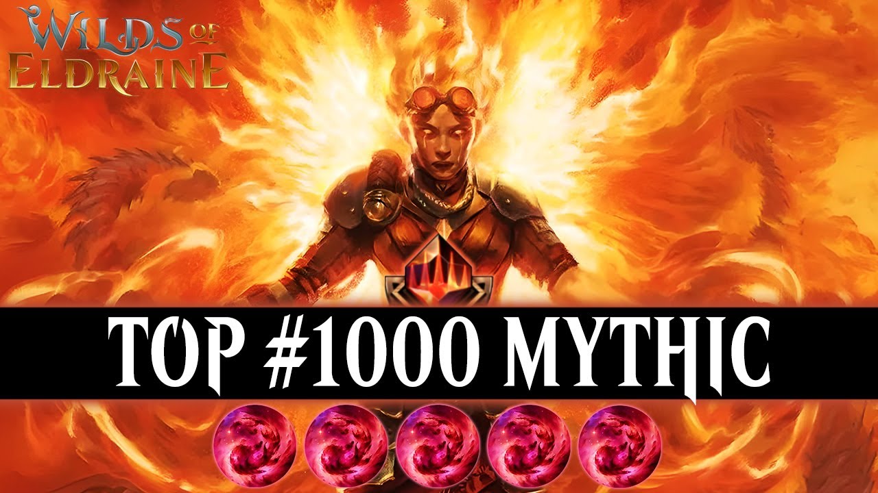 🔥🔥🔥 MONO RED CONTROL CRUSHES TOP #1000 MYTHIC