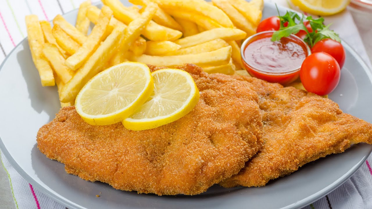Schnitzel richtig panieren und anbraten