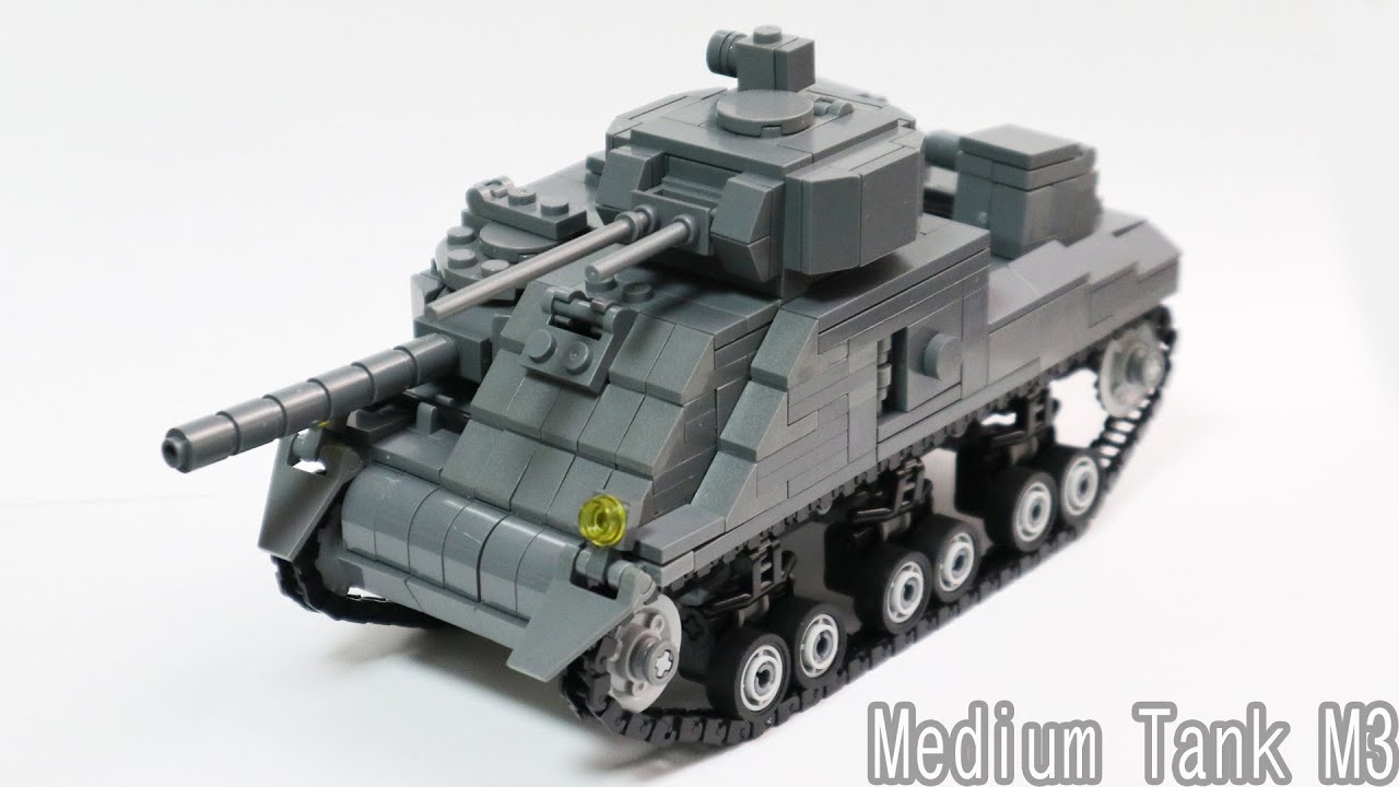 レゴ互換【M3中戦車】Medium Tank M3