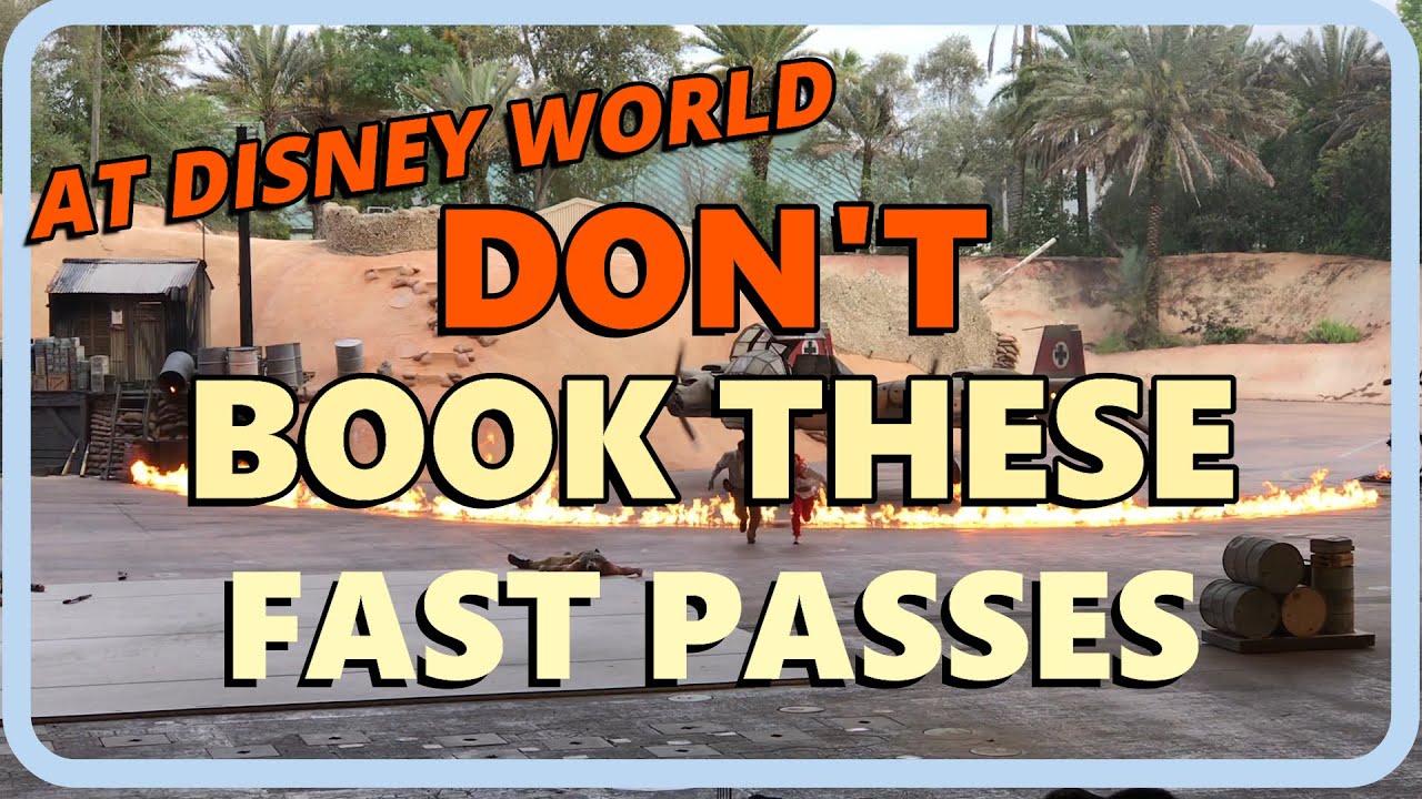 DON"T Use Fast Pass Plus For These Disney World Rides
