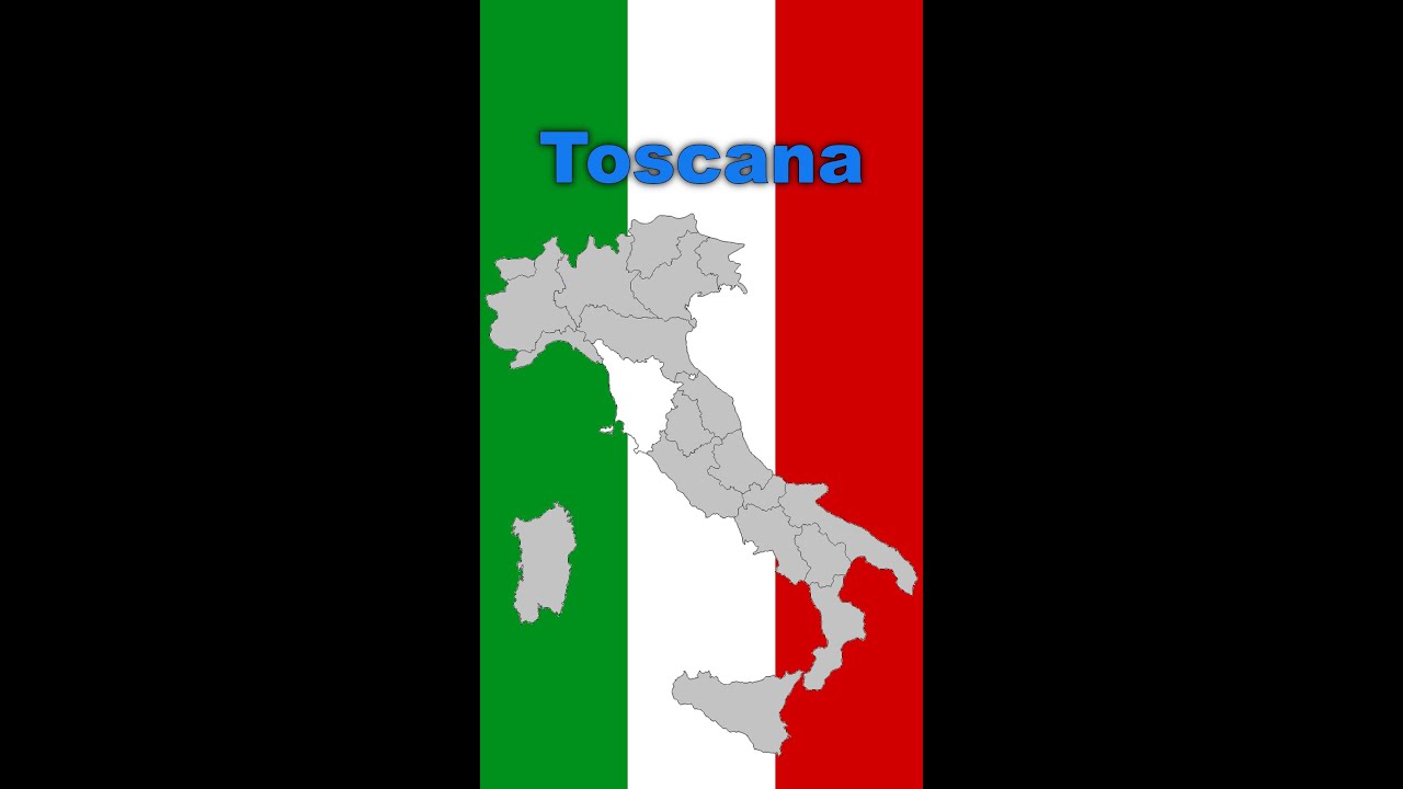 Regioni d'Italia, Toscana #shorts parole italiane