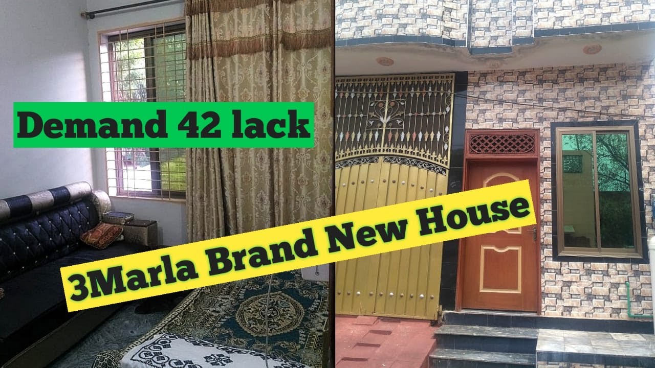 4 Marla Single Story Brand New House For Sale | Hameed Town Sargodha | Divine properties Official