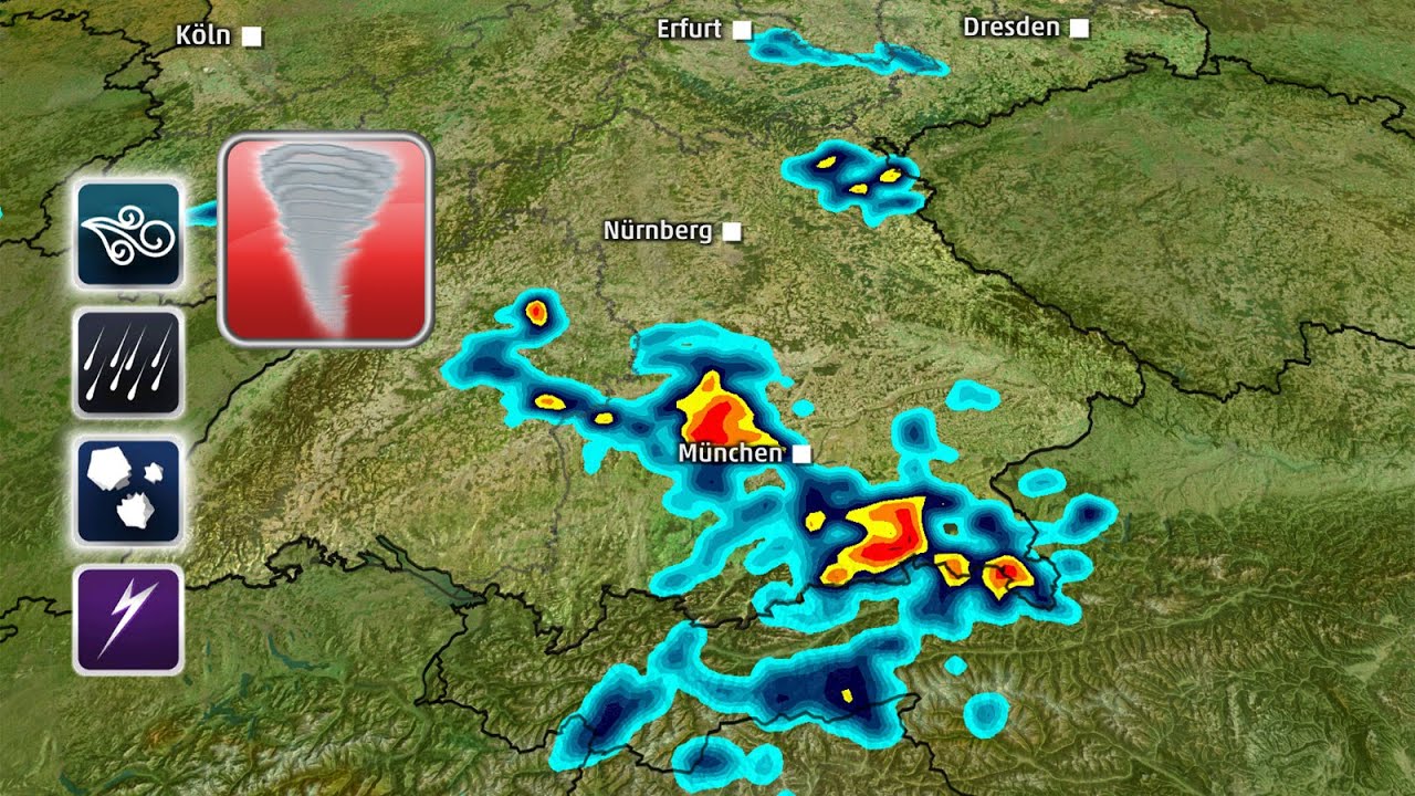 Schwerste Gewitterlage des bisherigen Jahres: Ab Donnerstag herrscht Lebensgefahr