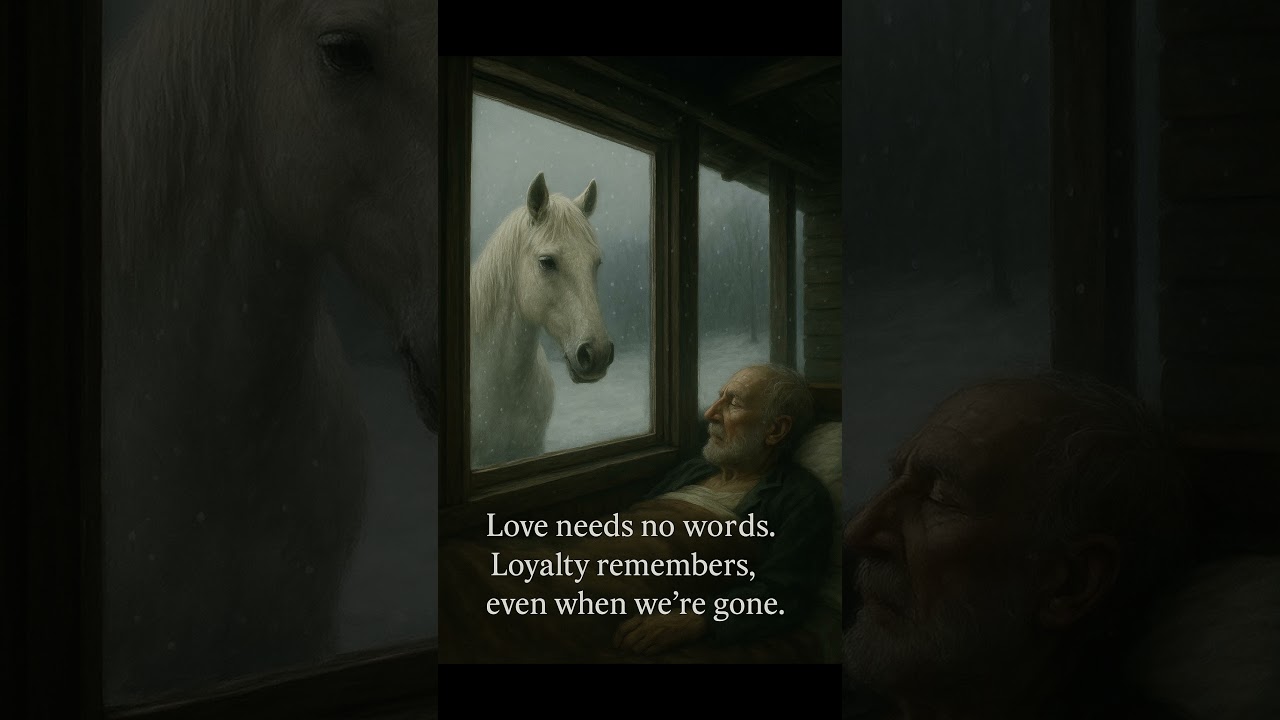 The Horse Who Never Said Goodbye | Emotional Short Story with Deep Meaning #youtubeshorts