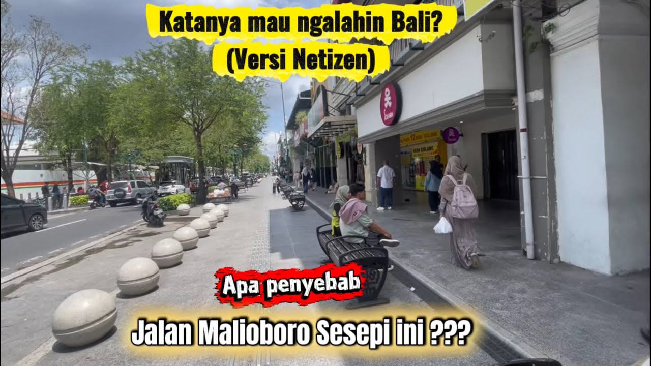 KENAPA MALIOBORO SESEPI INI? APA PENYEBABNYA⁉️ LAYAK JADI TUJUAN WISATA NOMOR 1  DI INDONESIA KAH⁉️ 