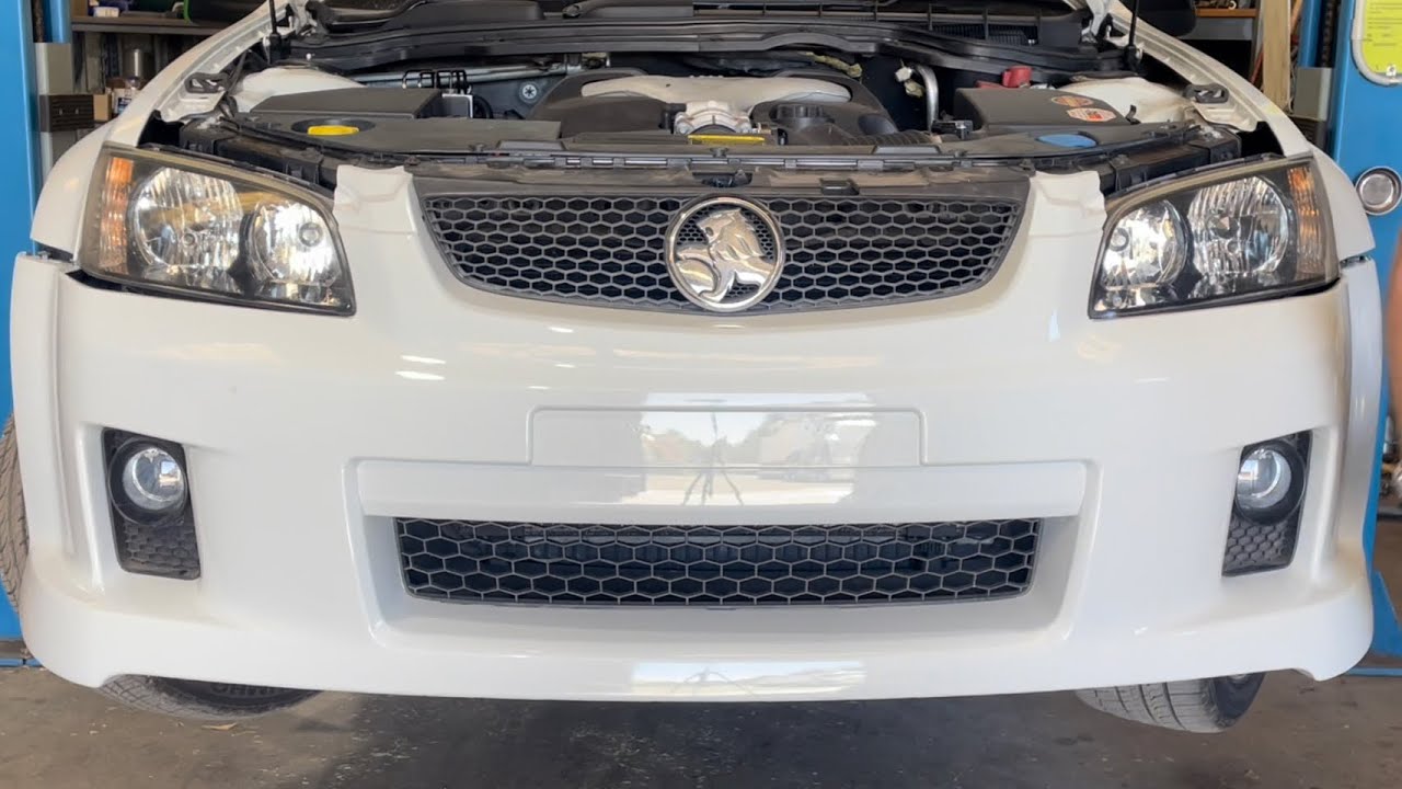 Commodore VE Omega SSV bumper upgrade