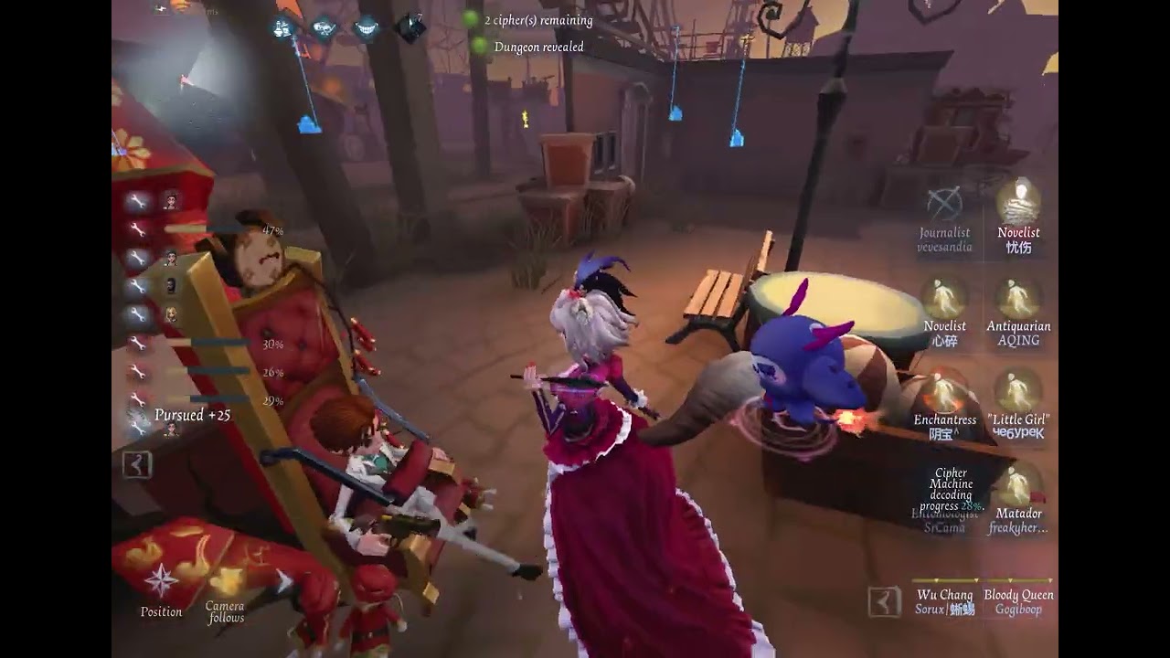 Duo hunters with Mary A Tier Kamaty moon skin” Archduches”+ her Penrose maze acc