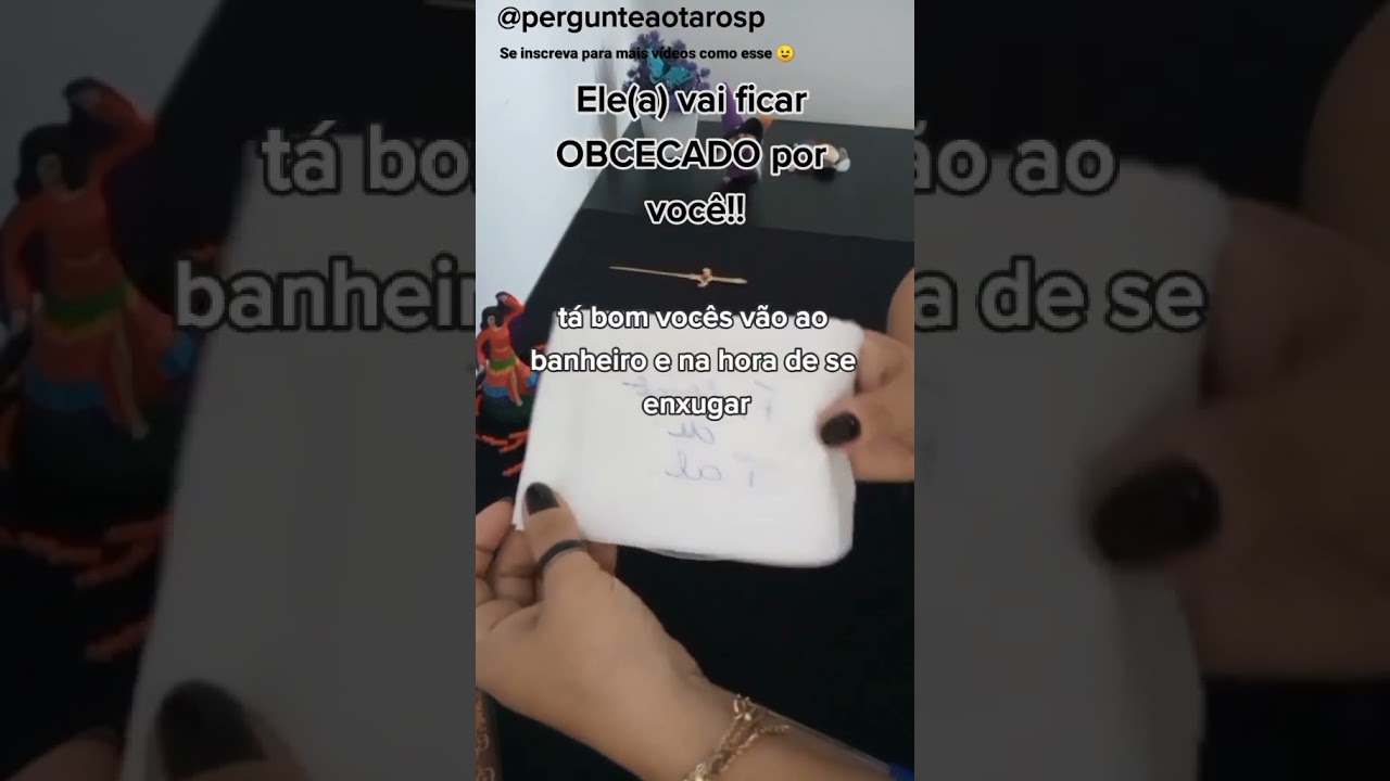Ele(a) vai ficar obcecado por voc&ecirc;!!  #magia #simpatia #amor #pergunteaotarosp #tarot #amarra&ccedil;&atilde;o