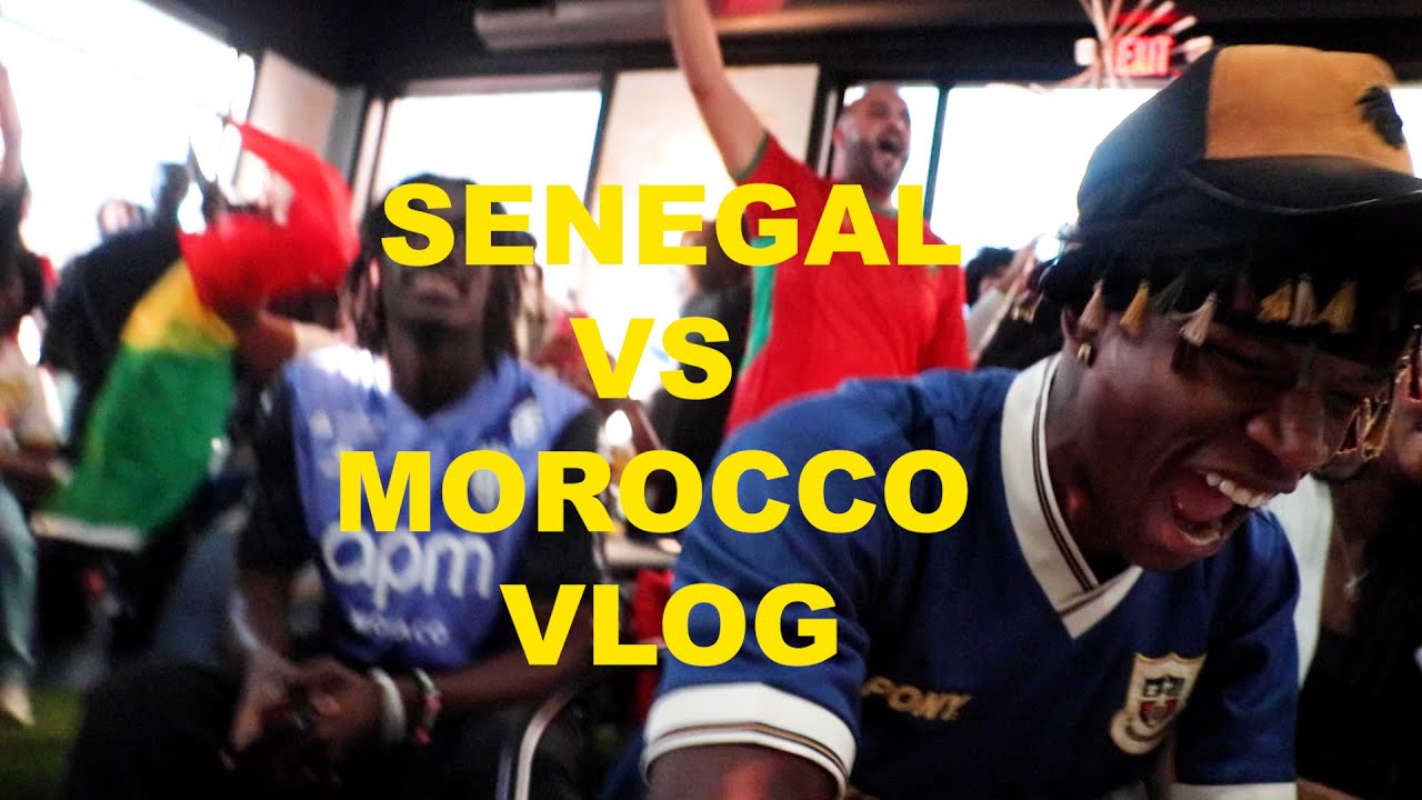 SENEGAL VS MOROCCO AFCON FINAL VLOG | KLEATS