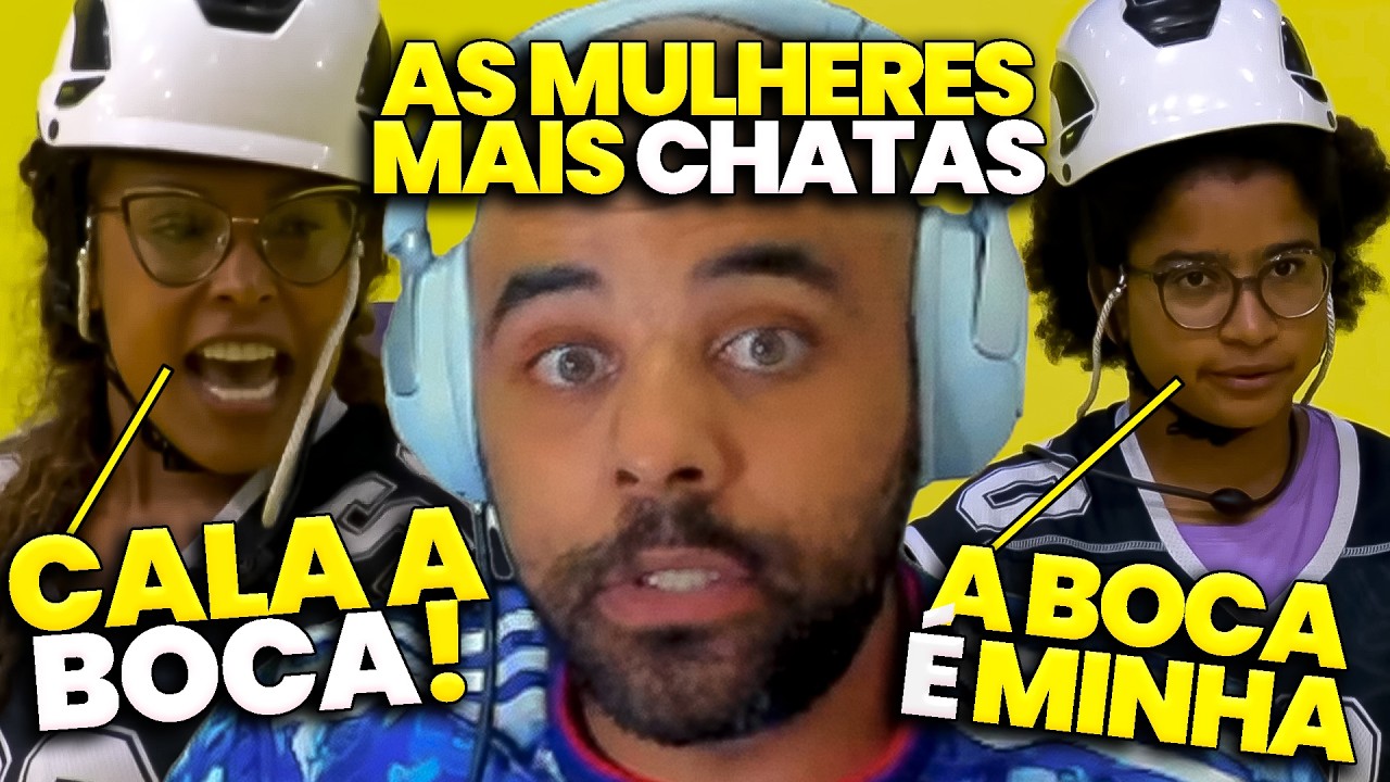 a REUNIÃO DAS PESSOAS MAIS CHATAS do BBB 26 FAZ VINICIN SURTAR
