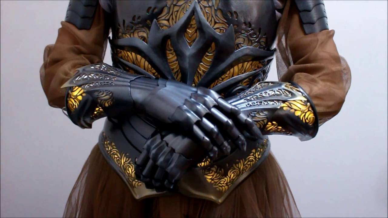 Making the 3D Printed Sovereign Armor by Lumecluster