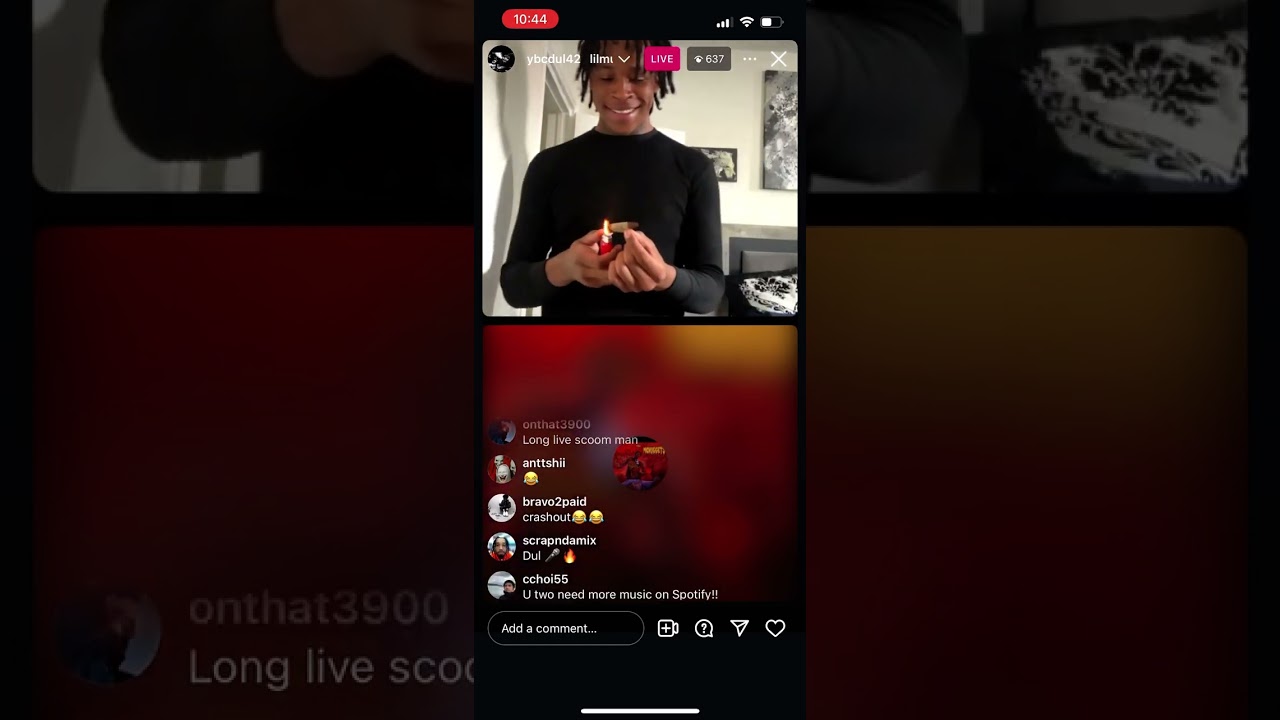 Lilmu3x (44c) goes live with ybc dul  (ybc) disses dead opps talks about lil jeff 🕊️