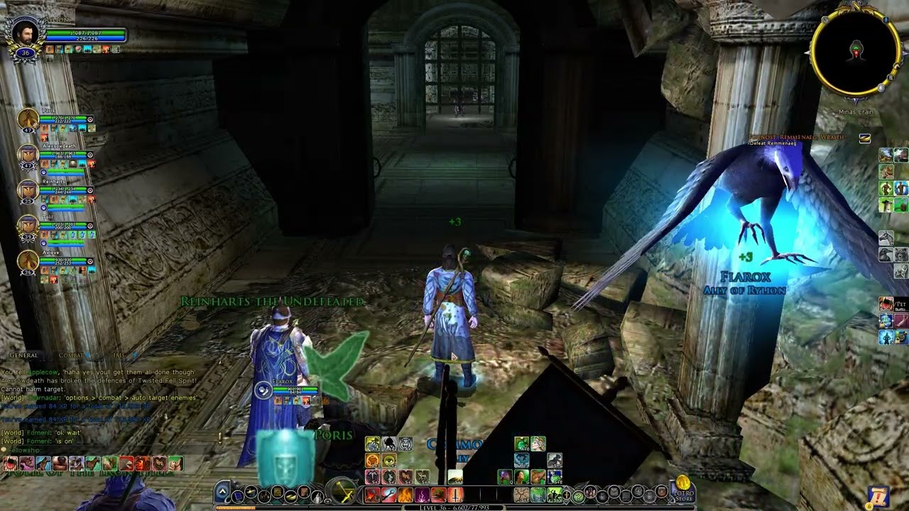 Lotro | Blue Lore-master - Fornost - Wraith of Shadow