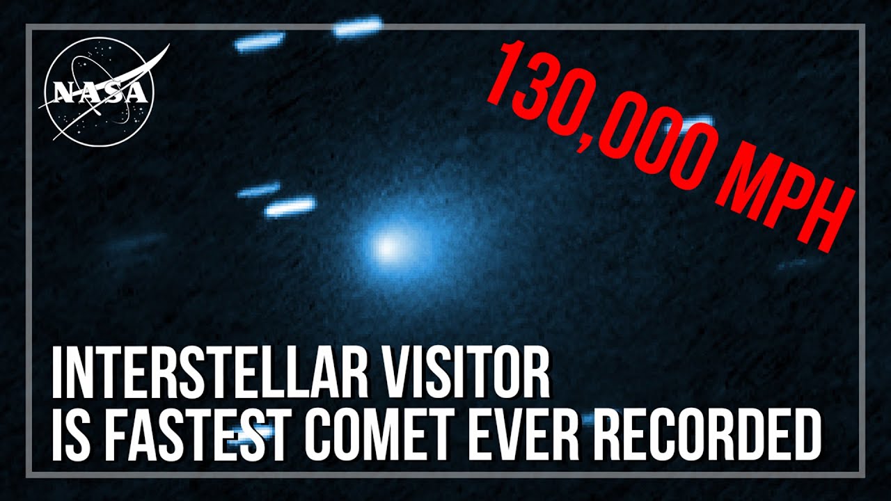 Interstellar Visitor is Fastest Comet Ever Recorded
