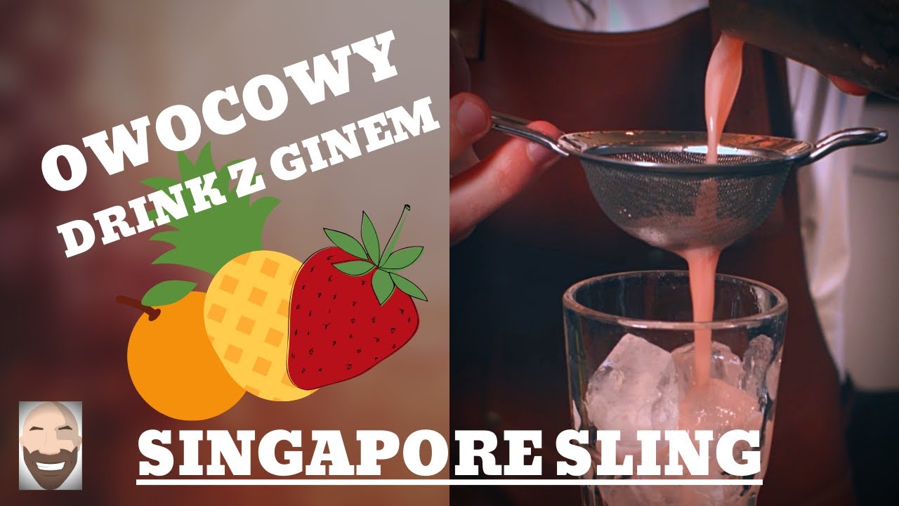 ▶Owocowy drink z ginem: Singapore Sling odc. 39 - 50 Sztosowych Koktajli▶ Z pamiętniczka barmana