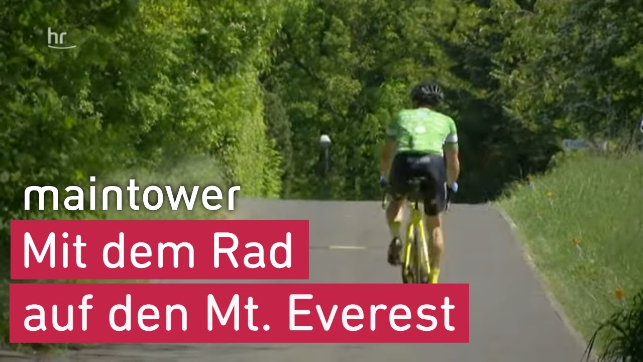 Everesting mit dem Rad in Hessen | maintower