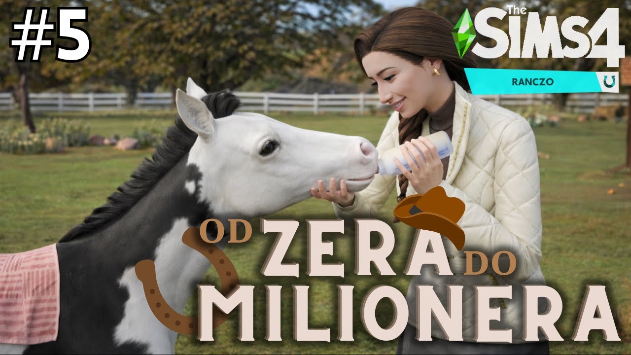 Źrebaki, wszędzie źrebaki! Od ZERA do MILIONERA Sims 4 #5