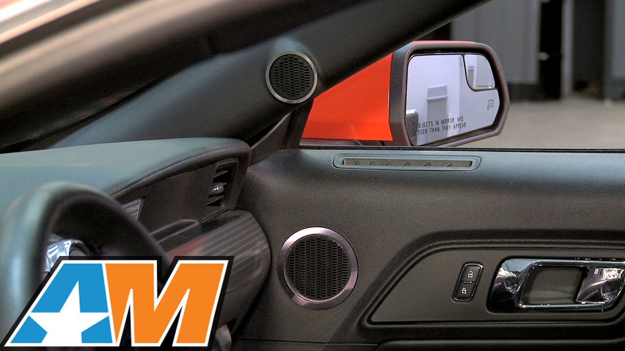 2015-2017 Mustang Polished Midrange/Tweeter Speaker Trim Rings (GT) Review & Install