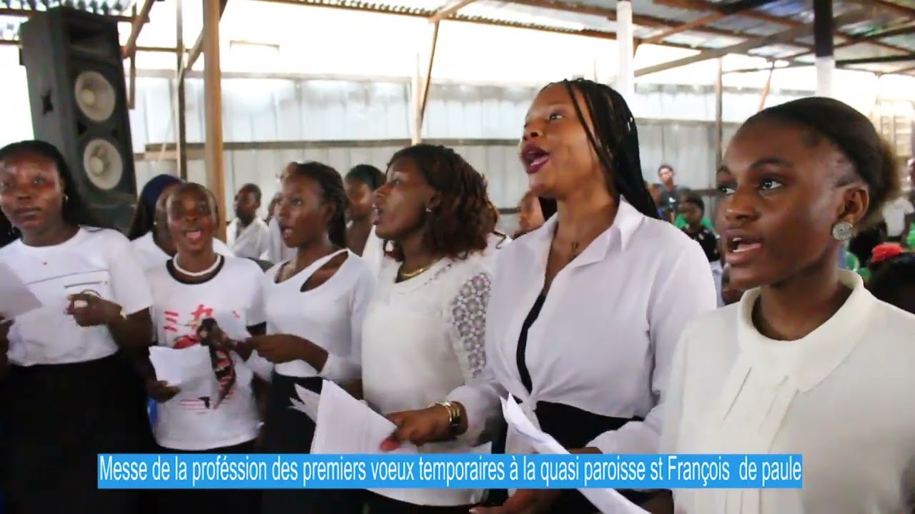 Profession des premiers voeux temporaires des religieux de st François de Paule le 25 janv 2026