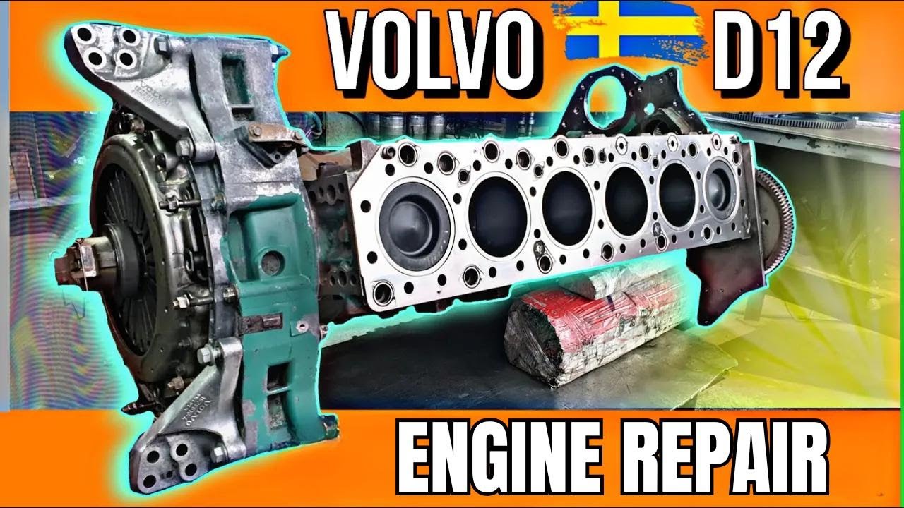 Volvo D12 Engine Overhaul after 1.5 Million Miles