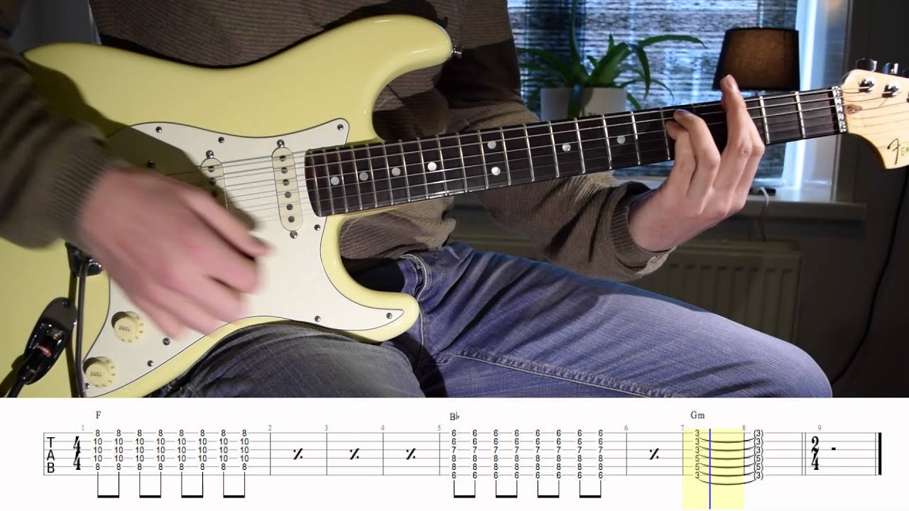 Guitar Tutorial Hold back the river - James Bay