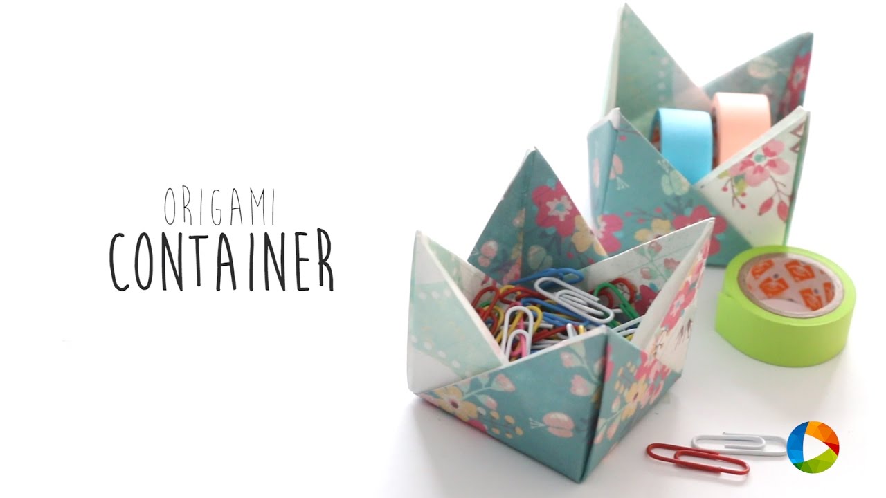 DIY: Origami Container
