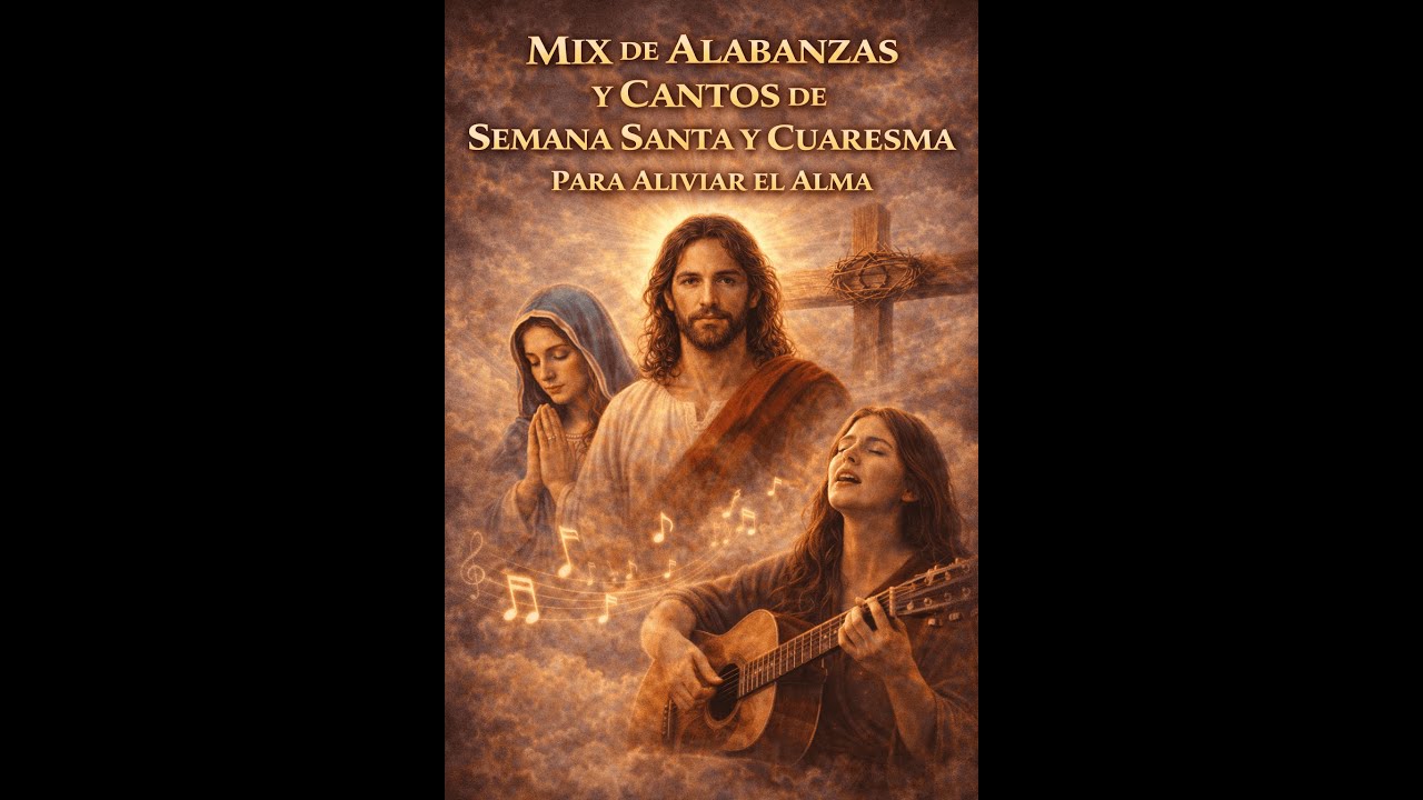 MIX DE ALABANZAS DE SEMANA SANTA Y CUARESMA - PARA SANAR EL ALMA Y EL CORAZON ARREPENTIDO