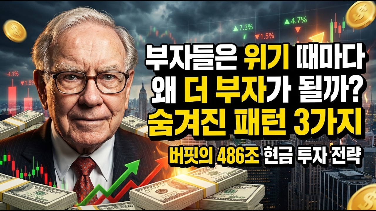 경제위기 때마다 부자들이 돈을 더 많이 버는 이유와 부자들이 하는 행동 3가지