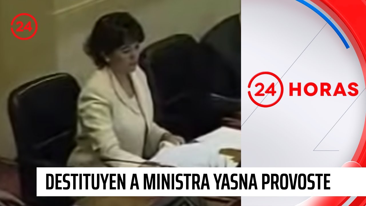 Destituyen a ministra Yasna Provoste | 24 Horas TVN Chile