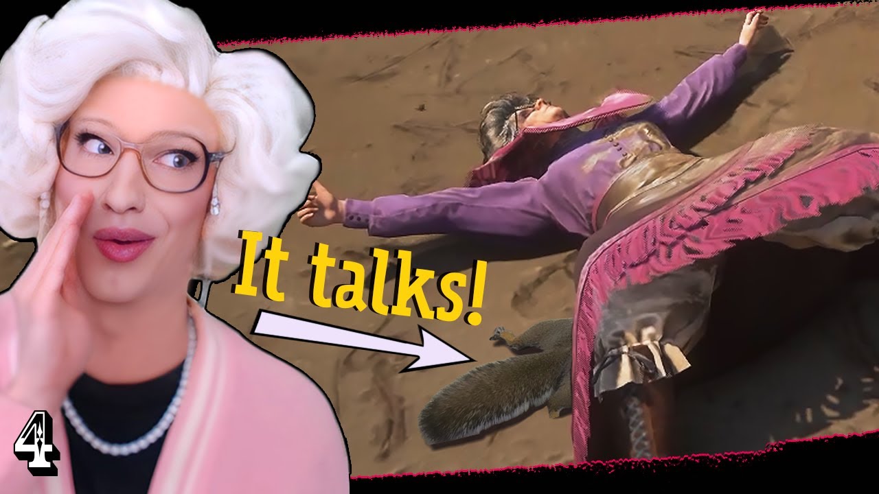Poor MeeMaw SITS ON A TALKING SQUIRREL! 👵🏻 RED DEAD RP