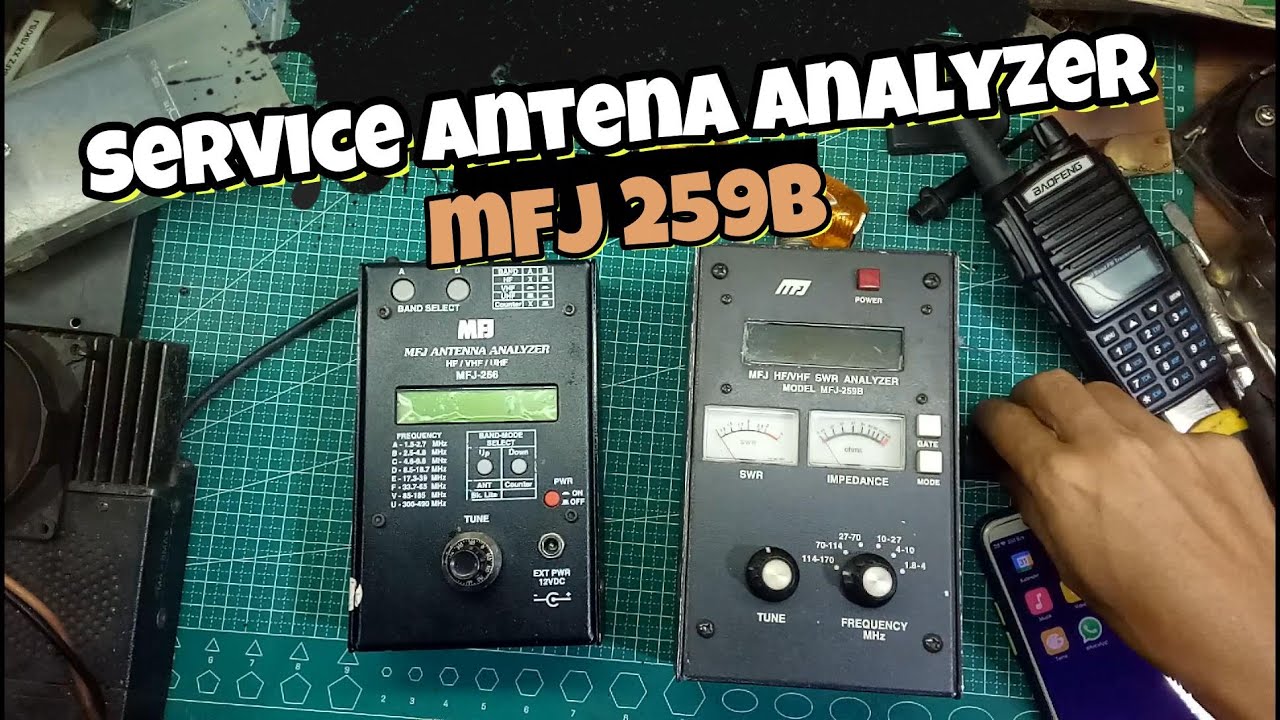 ремонт антенного анализатора mfj259b