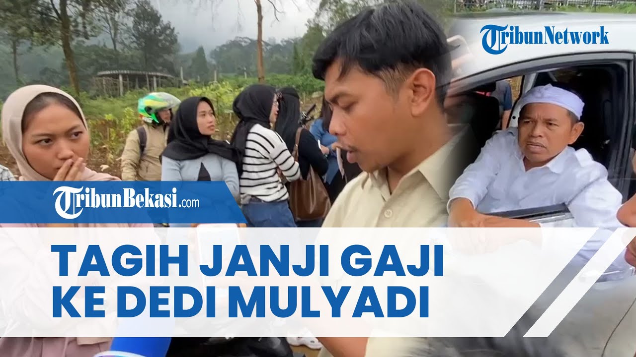 TAGIH JANJI Dedi Mulyadi, Karyawan Hibisc fantasy Bogor Menderita Jelang Lebaran