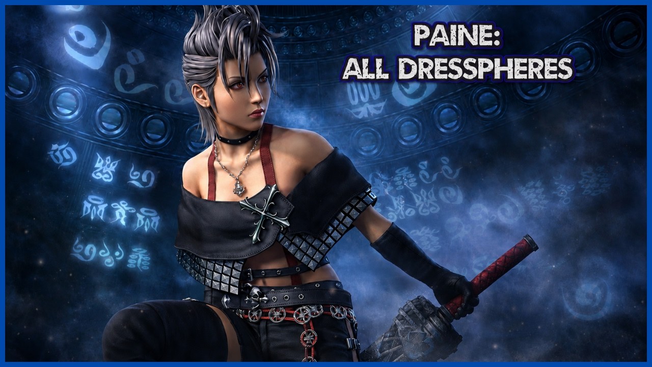 Final Fantasy X-2: HD Remaster – Paine: All Dressphere Transformations (PS5)