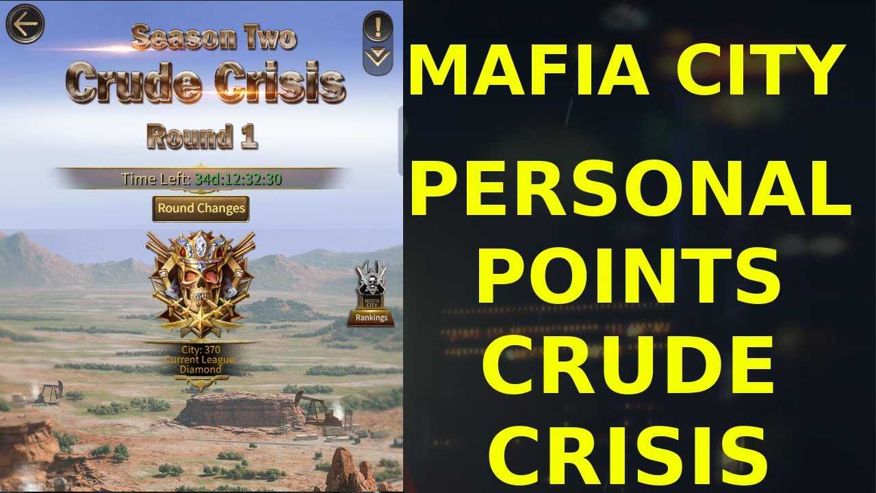 How to get PERSONAL POINTS: Crude Crisis