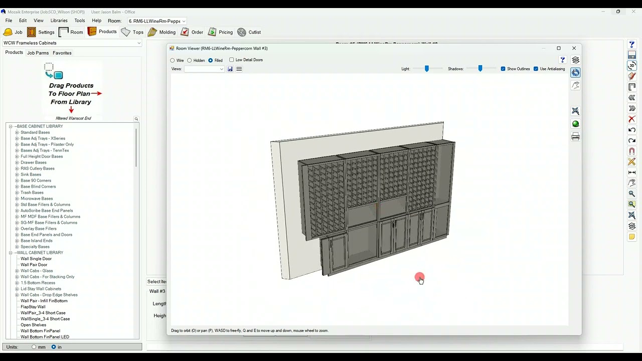 Mozaik - How to size your 3D views before saving them