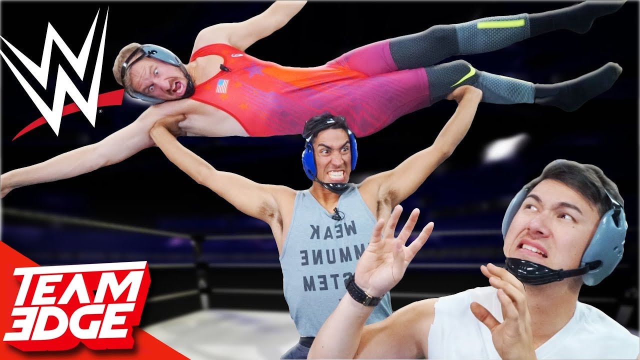 2 vs 1 SMACKDOWN Wrestling Match!!